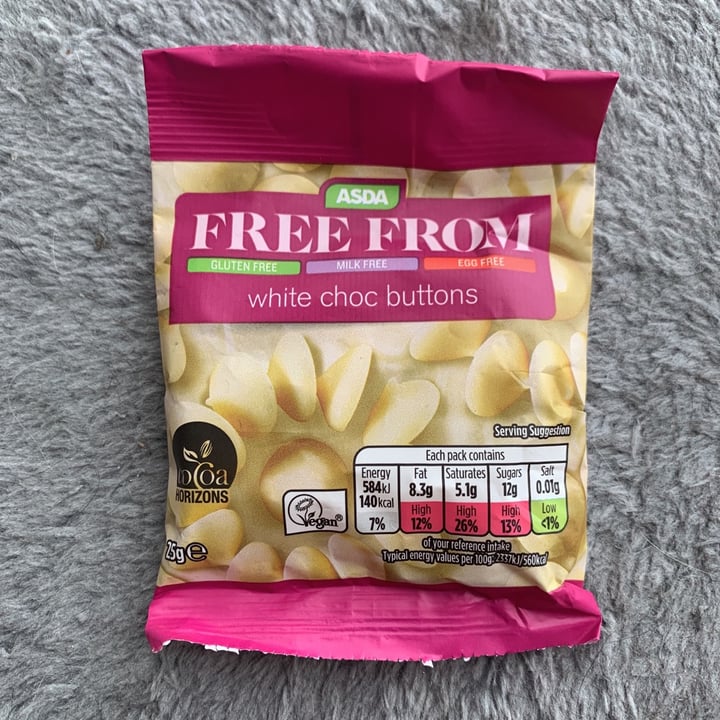 photo of ASDA White choc buttons shared by @marruiz on  18 Jan 2021 - review