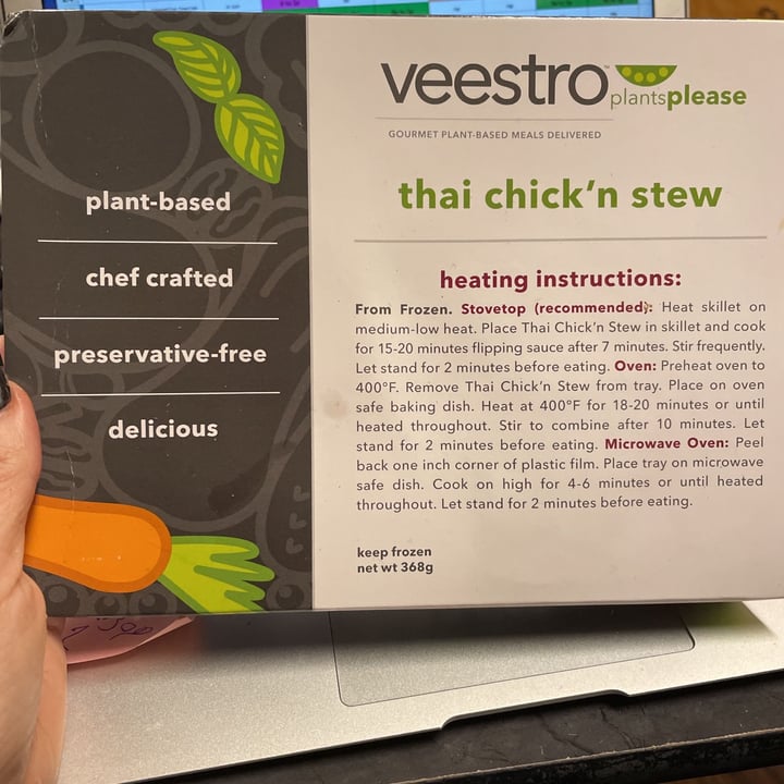 photo of Veestro Thai chicken stew shared by @ceciasas69 on  30 Jul 2021 - review