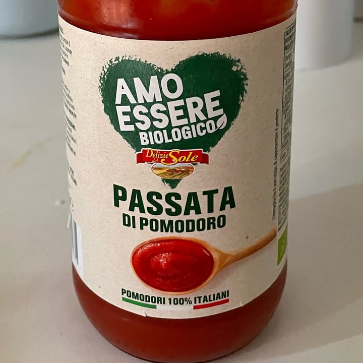 photo of delizie del sole amo essere biologico passata di pomodoro shared by @giuliabano on  29 Sep 2022 - review