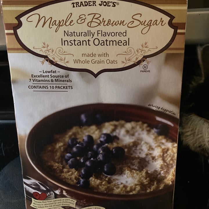 Trader Joe's Maple And Brown Sugar Oatmeal Review abillion