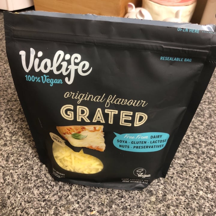review photo of Violife Original Flavour (Grated) shared by @thedibeanci on 31 Aug 2021 - review