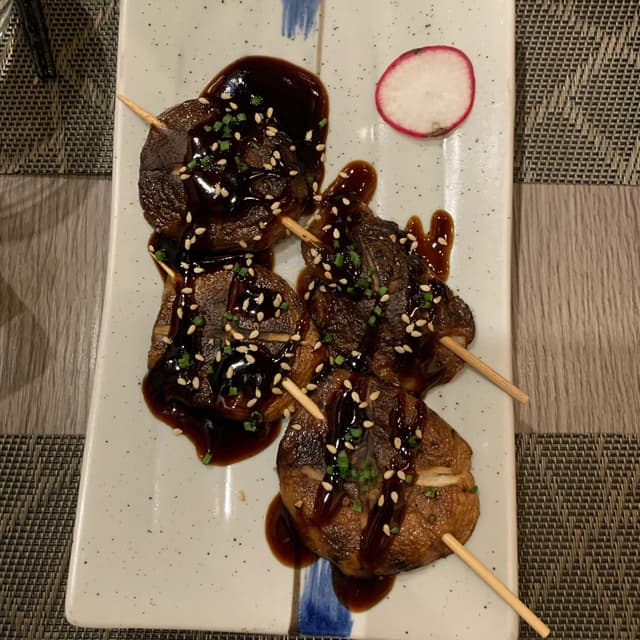 Foto del piatto “Yaki shiitake”
