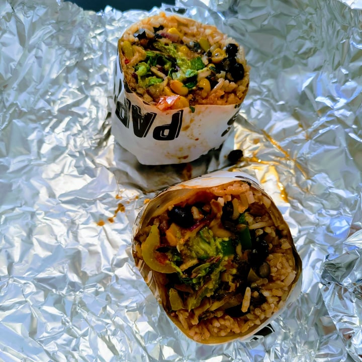 photo of Papi's Tacos The Vegan Burrito shared by @stevenneoh on  27 Dec 2021 - review