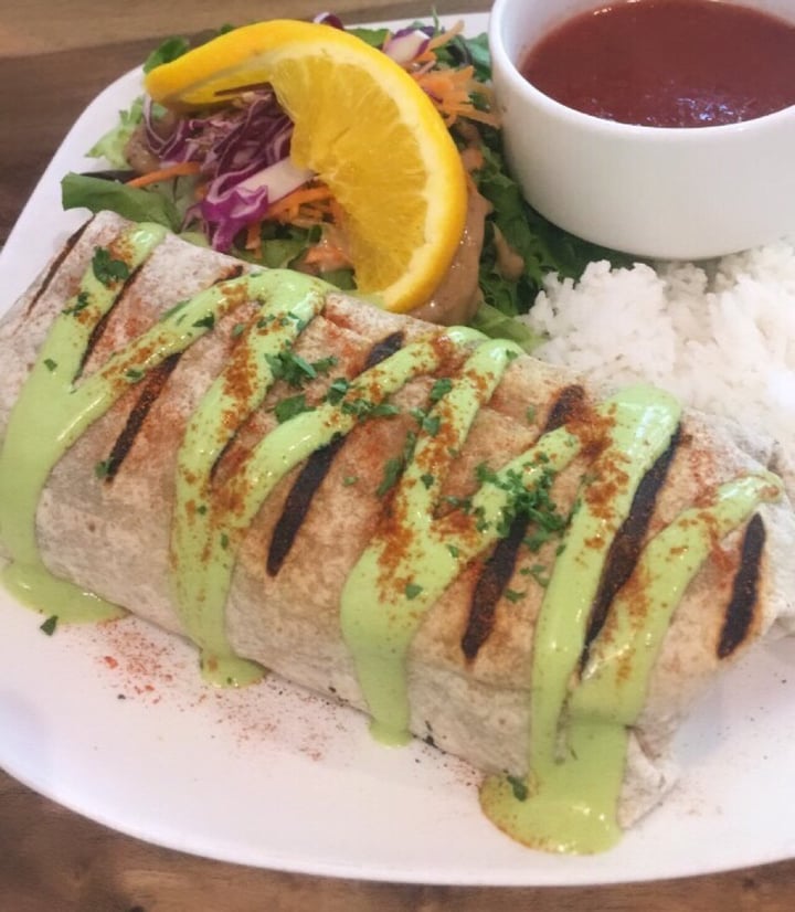 photo of Lola Rosa Café Black Bean And Sweet Potato Burrito shared by @helga on  05 Sep 2020 - review