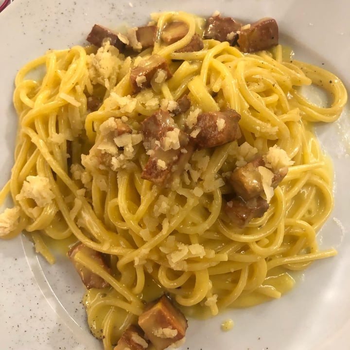 photo of Origano Carbonara vegana shared by @asepticfrost on  26 Oct 2022 - review