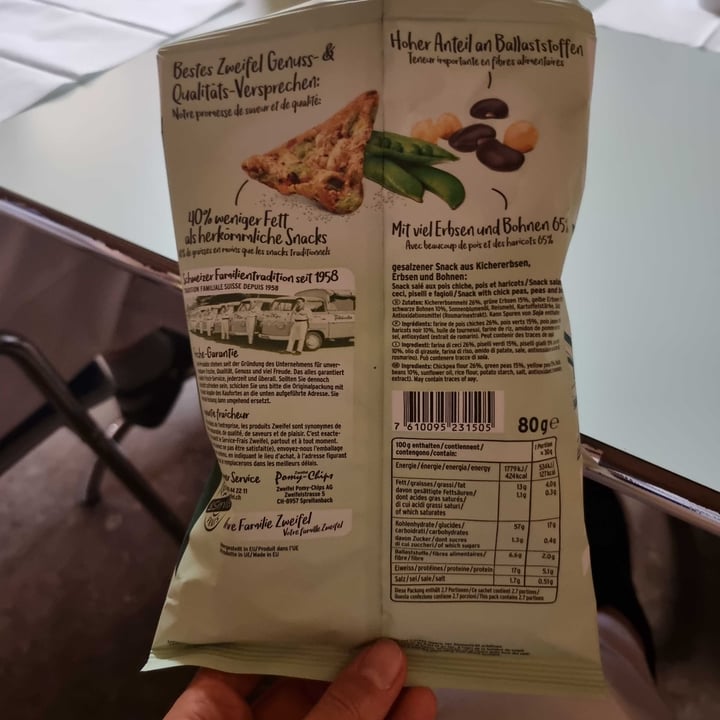 photo of Zweifel Vaya Bean Salt Snack shared by @euberta89 on  21 Oct 2022 - review