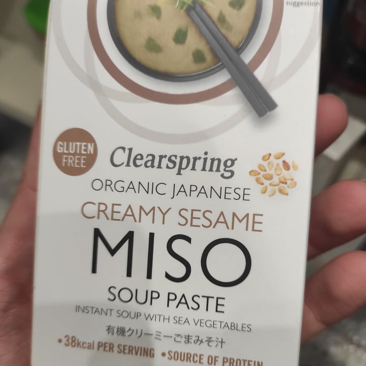 photo of Clearspring Sesame miso paste shared by @meba411 on  12 Sep 2022 - review