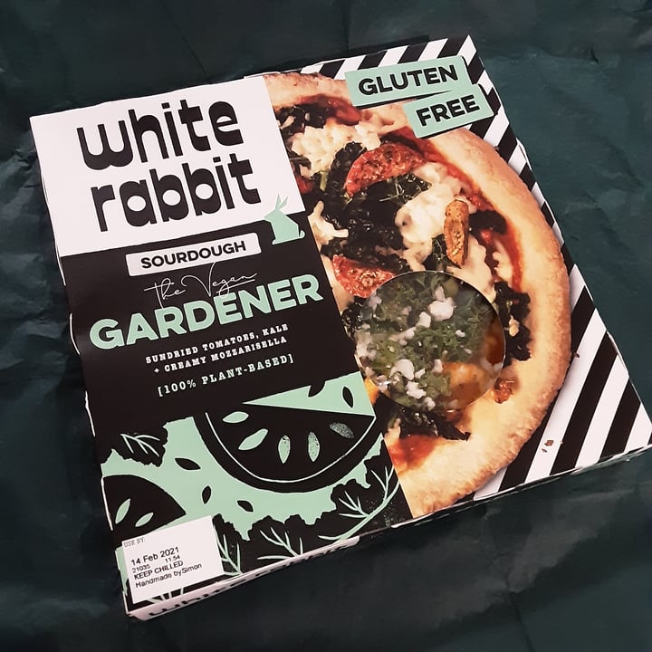 photo of The White Rabbit The Vegan Gardener Pizza shared by @waitrosevegan on  04 Mar 2021 - review