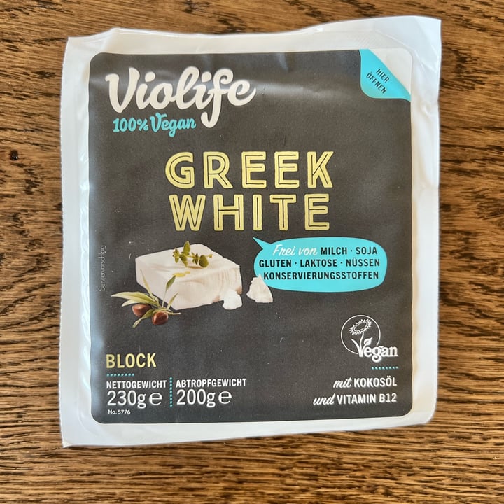 photo of Violife Greek White (Block/Panetto) shared by @pinofoderaro on  10 Mar 2022 - review