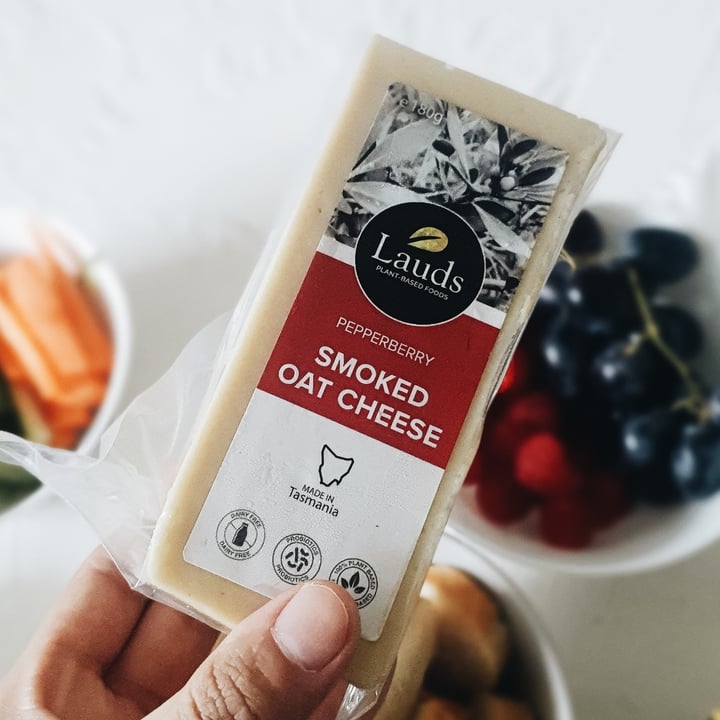 photo of Lauds Pepperberry Smoked Oat Cheese shared by @simhazel on  08 Dec 2020 - review
