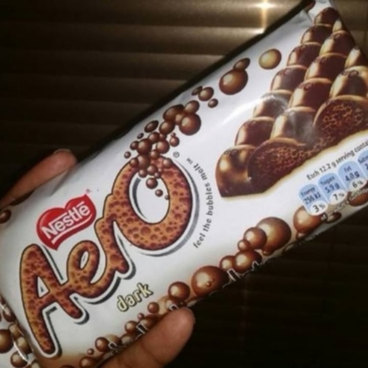 review photo of Nestlé Aero Dark Chocolate shared by @danikataylor on 16 Nov 2020 - review