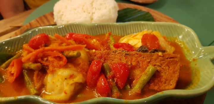 photo of Double Durian 素食 · 榴莲 · 甜品 · 冰沙 Sambal Pepes Fish shared by @kelvinngo on  19 Apr 2019 - review