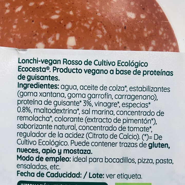 photo of Ecocesta Lonchi vegan rosso shared by @mikelpro on  17 Apr 2021 - review