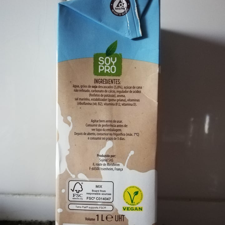 photo of Soy Pro Bebida De Soja (SOJADRINK) shared by @mjphoenix on  17 Aug 2021 - review