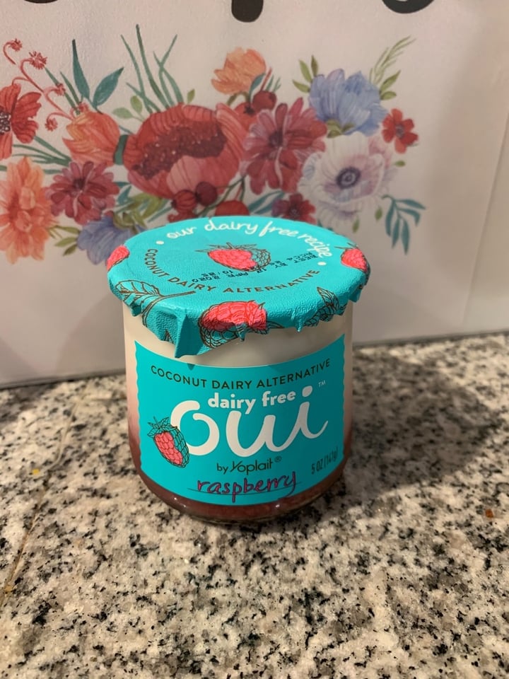 review photo of Yoplait Dairy Free Oui Raspberry shared by @punkin2904 on 09 Mar 2020 - review