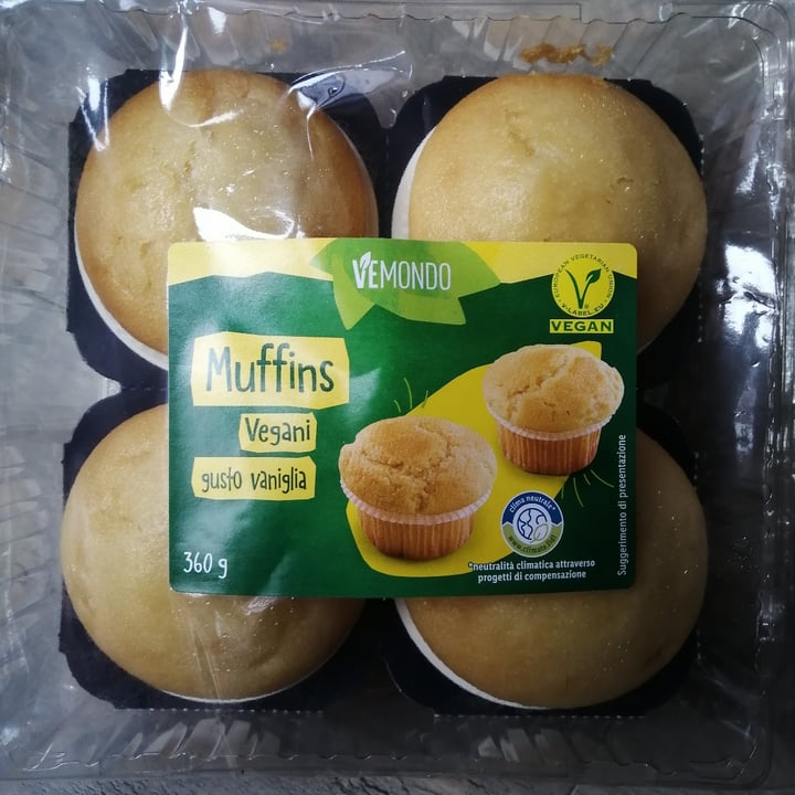 photo of Vemondo  muffin vaniglia shared by @tirnanog on  01 Sep 2022 - review