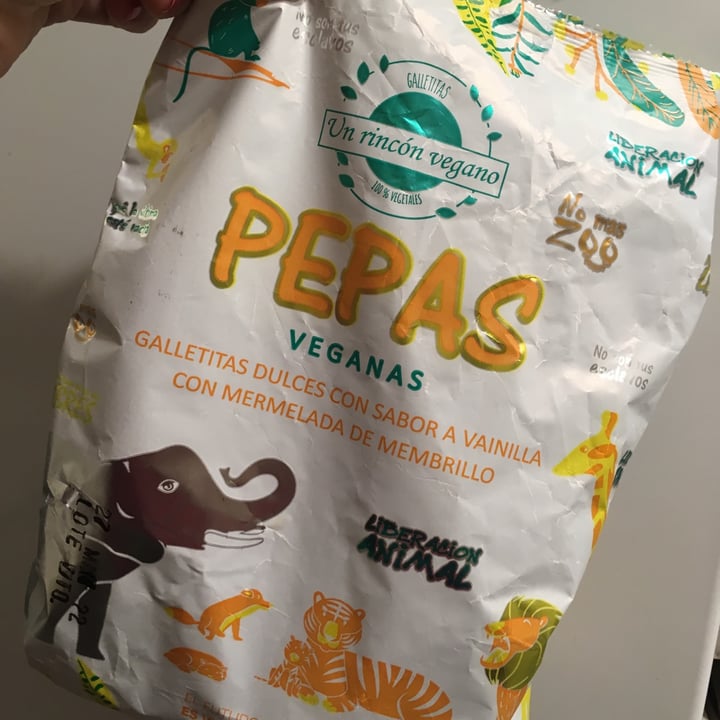 review photo of Un Rincón Vegano Pepas Sabor Vainilla Con Dulce De Membrillo shared by @marumarchetti on 11 Oct 2021 - review