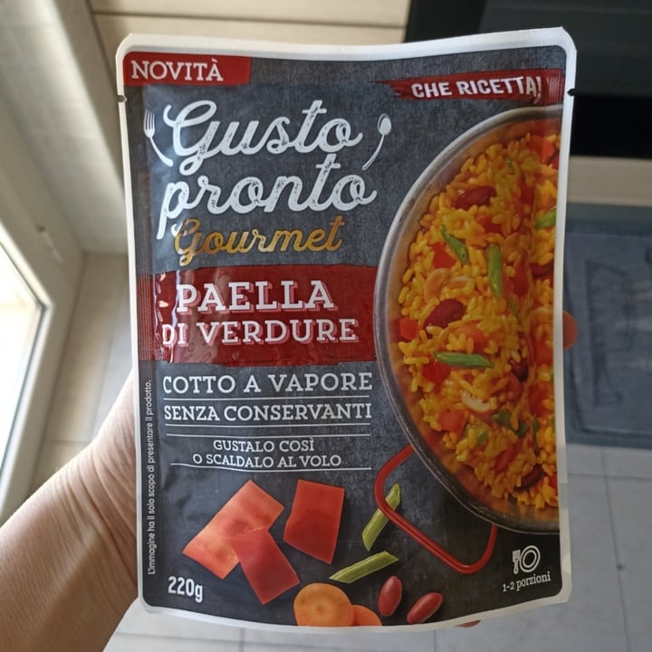 photo of Gusto pronto paella di verdure shared by @violus on  26 Apr 2022 - review