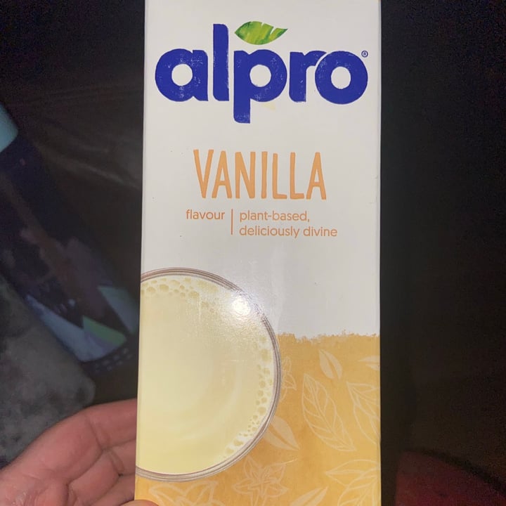 photo of Alpro Vanilla Soy Milk shared by @thebrummievegan on  04 Feb 2021 - review
