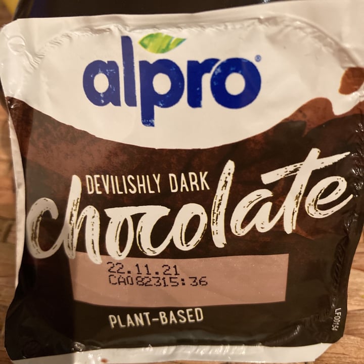 photo of Alpro Devilish Dark Chocolate Dessert shared by @danizza on  10 Apr 2021 - review