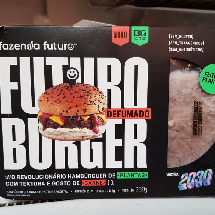 photo of Fazenda Futuro - Future Farm Futuro Burger Defumado shared by @emerotsuka on  07 May 2022 - review