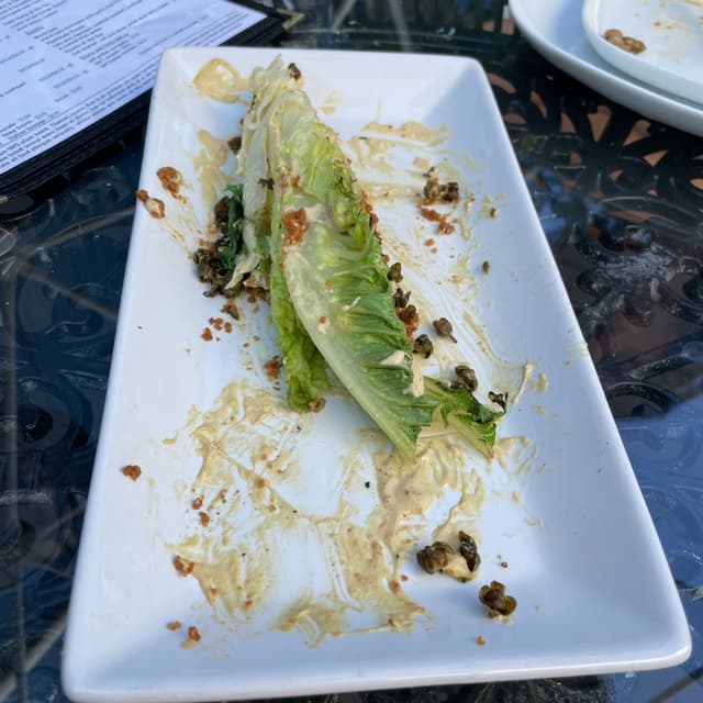 Photo of the dish “Grilled Caesar salad”