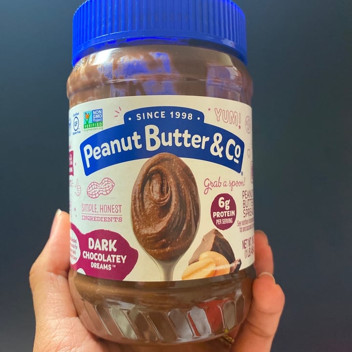photo of Peanut Butter & Co Dark Chocolatey Dreams Peanut Butter shared by @lauraagarrison on  23 Jan 2020 - review