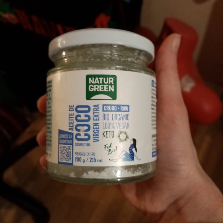 photo of NATUR GREEN Aceite de coco shared by @nuwandakowalsky on  03 Feb 2022 - review