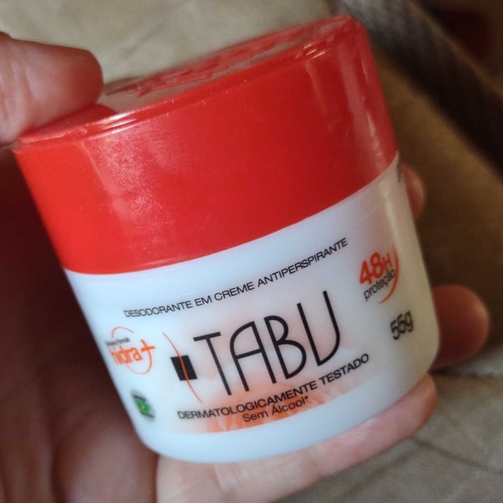 review photo of Tabu Desodorante shared by @thamibumussi on 09 Oct 2021 - review