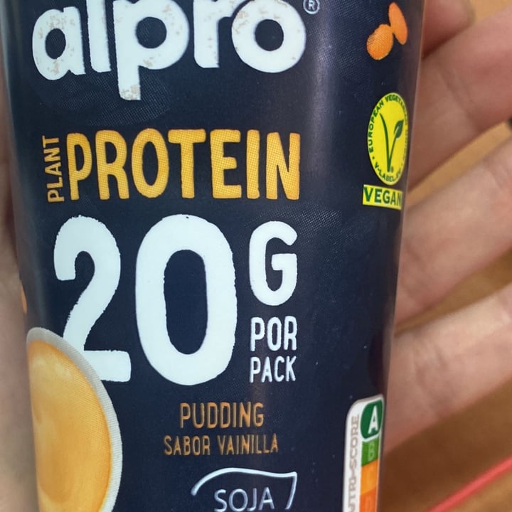 photo of Alpro Plant Protein Vanille Pudding shared by @laveseria2 on  19 Jul 2022 - review