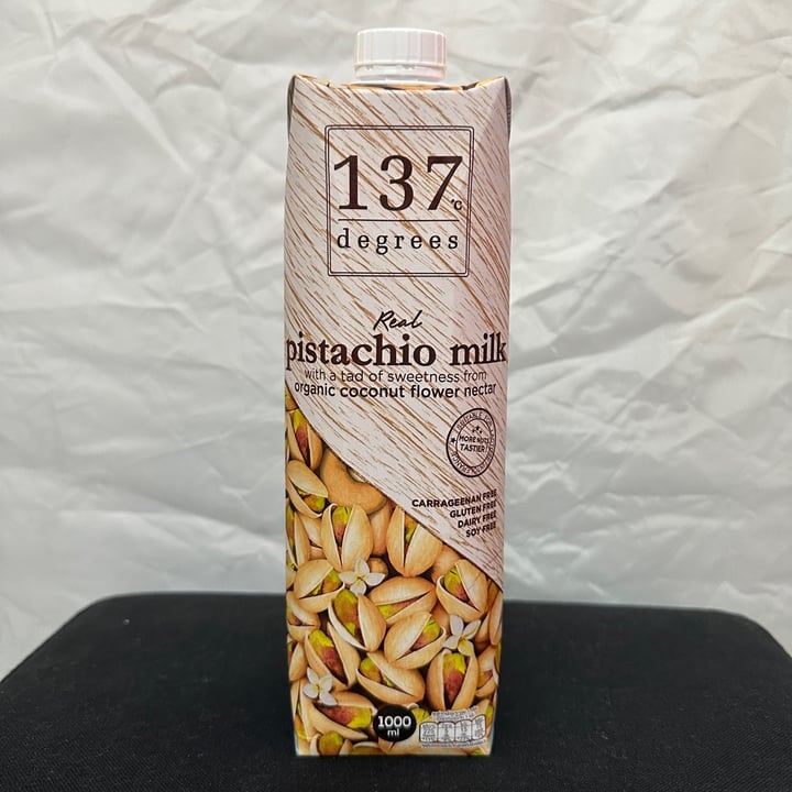photo of 137 degrees Pistachio Milk shared by @vegan-ravana on  06 Nov 2022 - review