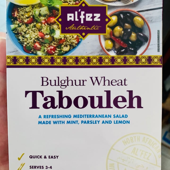 photo of Al'fez Bulgur wheat tabouleh shared by @kimster on  29 Aug 2020 - review