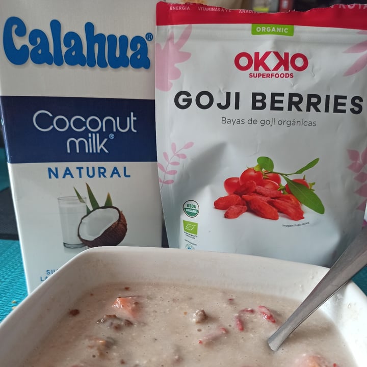 review photo of Calahua Coconut milk shared by @jimenaobieta on 13 Sep 2021 - review