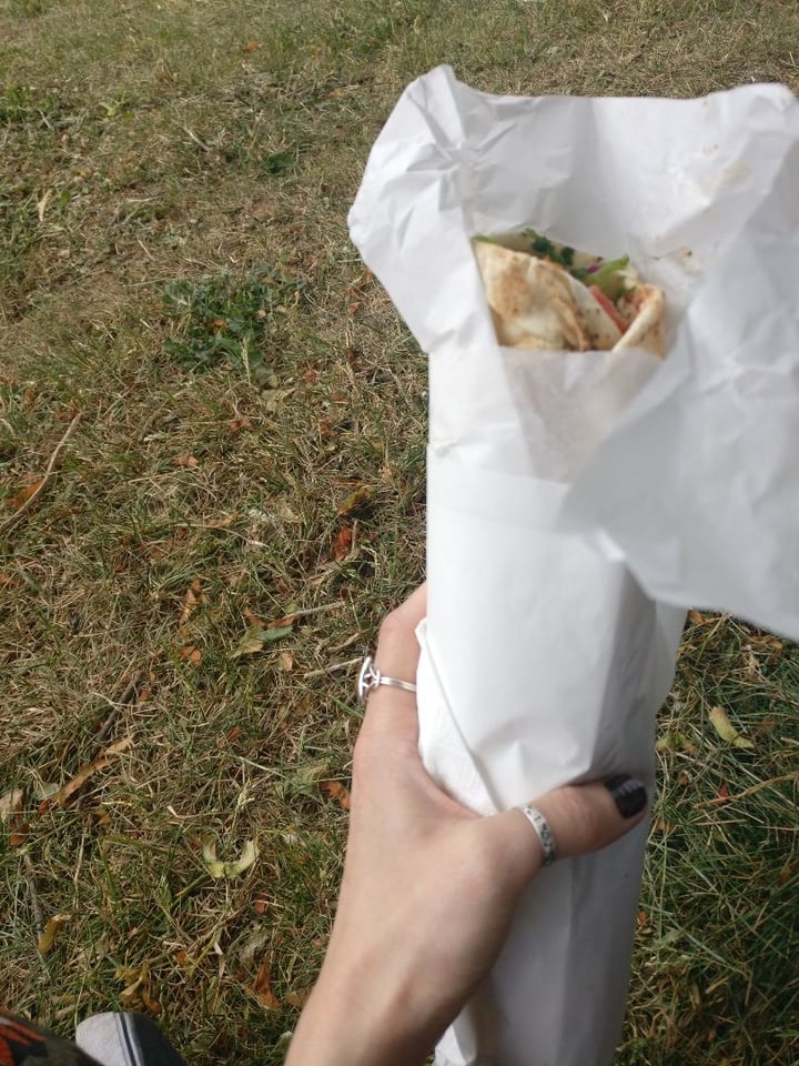 photo of Baba Ganoush Kitchen Large falafel wrap shared by @danilla994 on  24 May 2019 - review