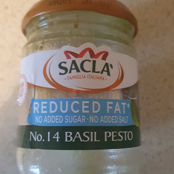 photo of Sacla' Basil Pesto shared by @loopyfruitloop on  20 Apr 2021 - review