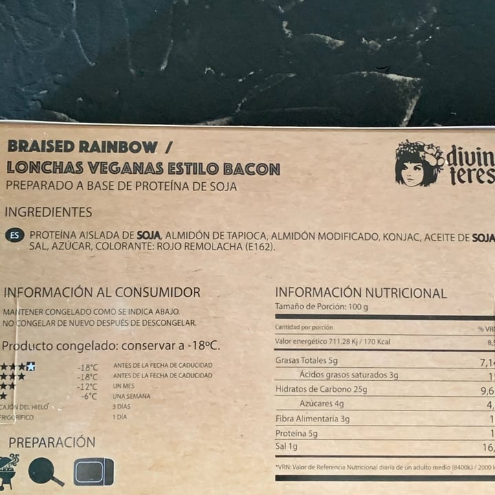 photo of Divina teresa Lonchas De Bacon shared by @naivoncake on  10 Oct 2020 - review