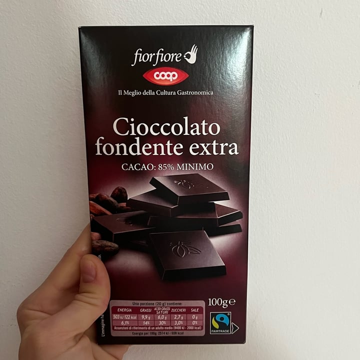 photo of Fior Fiore Coop Cioccolato Fondente 85% shared by @catib on  26 Mar 2022 - review