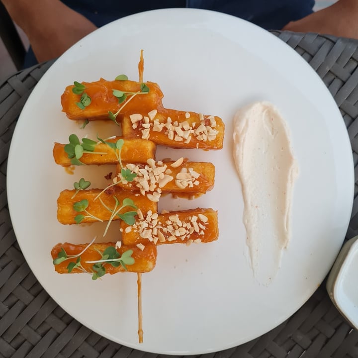 review photo of Altogether Experimental Crispy Tofu Skewers shared by @monisha15 on 11 Apr 2021 - review