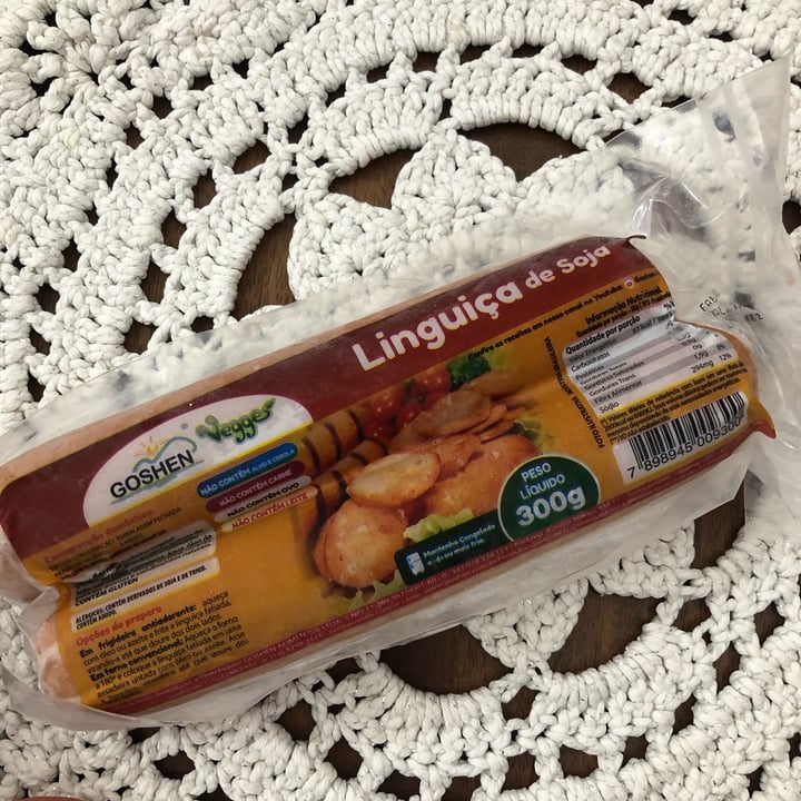 review photo of Goshen Vegges Linguiça De Soja shared by @amapaula on 17 Aug 2022 - review