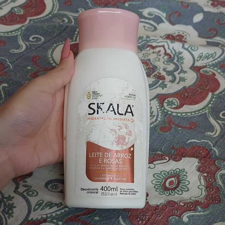 photo of Skala Creme Corporal Leite De Arroz E Rosas shared by @luvmafe on  09 Apr 2022 - review