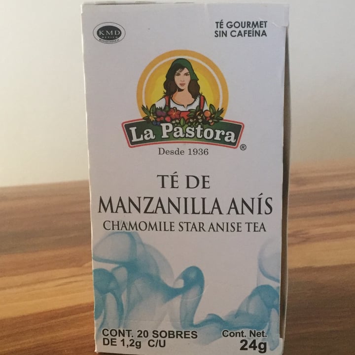 review photo of La pastora Té de manzanilla anís shared by @isasalazar on 01 Nov 2021 - review