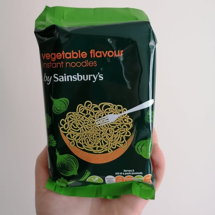 photo of Sainsbury's Vegetable flavour instant noodles shared by @miha85 on  11 Mar 2021 - review