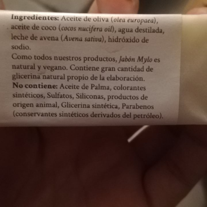 review photo of Mylo Jabón Vegano De Avena, Oliva Y Coco shared by @dianareed on 25 Feb 2021 - review