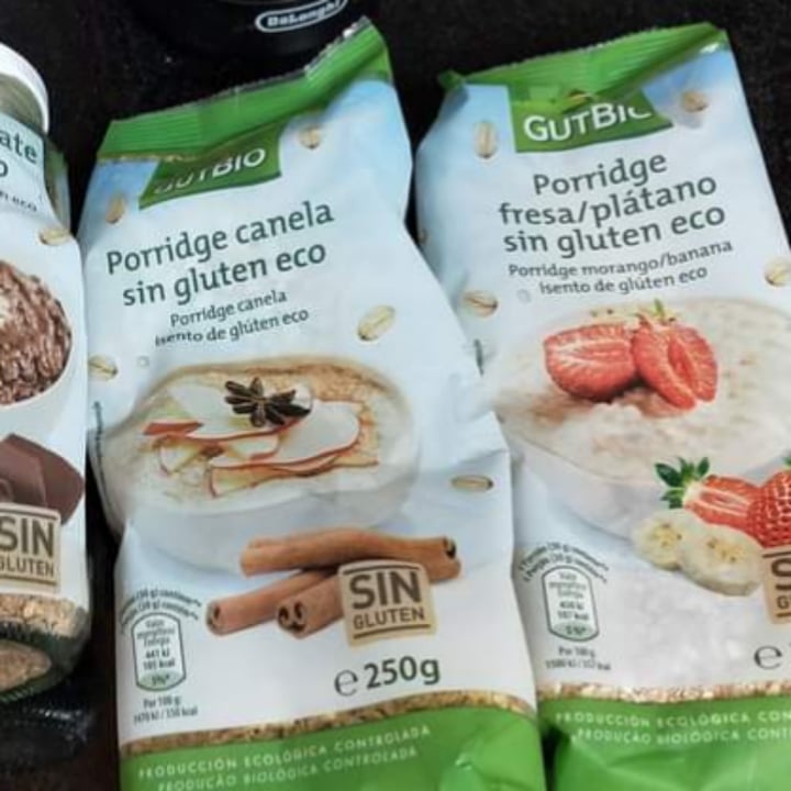 photo of GutBio Porridge Fresa/Platano shared by @ranaverde on  01 Mar 2021 - review