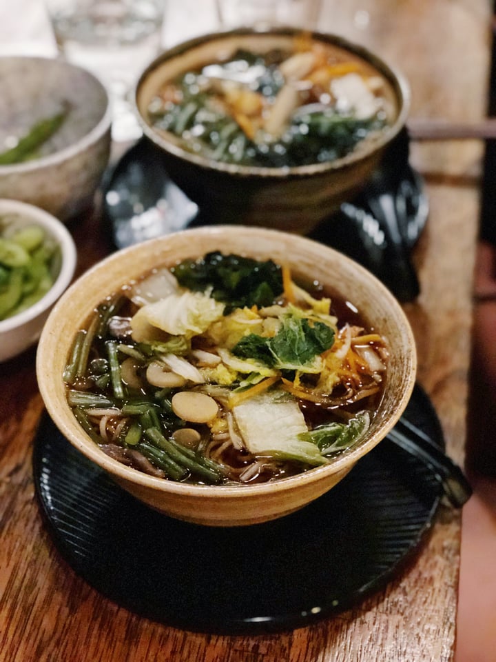 review photo of Shimbashi Japanese Soba&Sake Bar Veggie Sansai Soba shared by @nourishbyneek on 13 Mar 2018 - review
