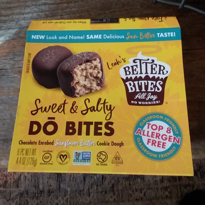 photo of Better Bites Bakery Sun Better Do Bites shared by @pattymvegan on  15 Jul 2021 - review
