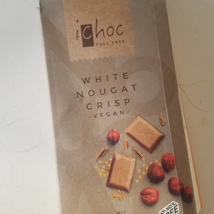 photo of iChoc White Nougat Crisp Vegan Milk-like shared by @margaricafridays on  19 Oct 2020 - review