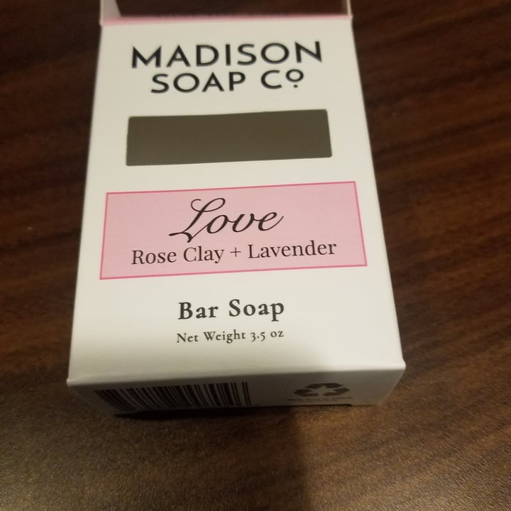 photo of Madison Soap Co Lavender Soap shared by @veganbylucianabene on  26 Oct 2022 - review