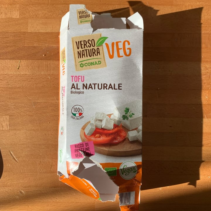 photo of Verso Natura Conad Veg Tofu al naturale shared by @vittorido on  19 Jan 2022 - review