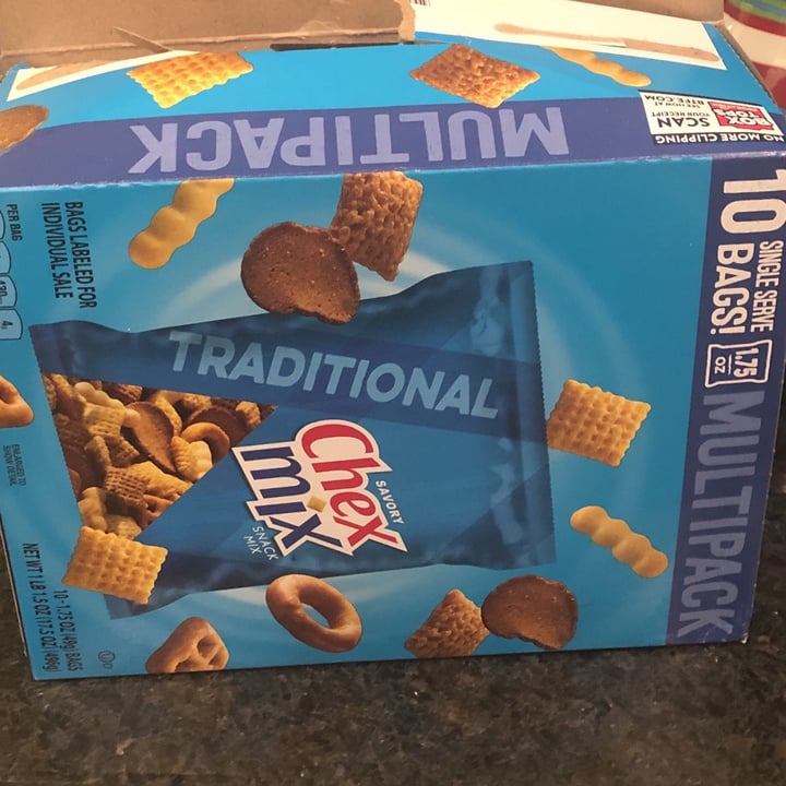 review photo of Chex mix Traditional snack mix shared by @veganjordan1 on 15 Oct 2022 - review